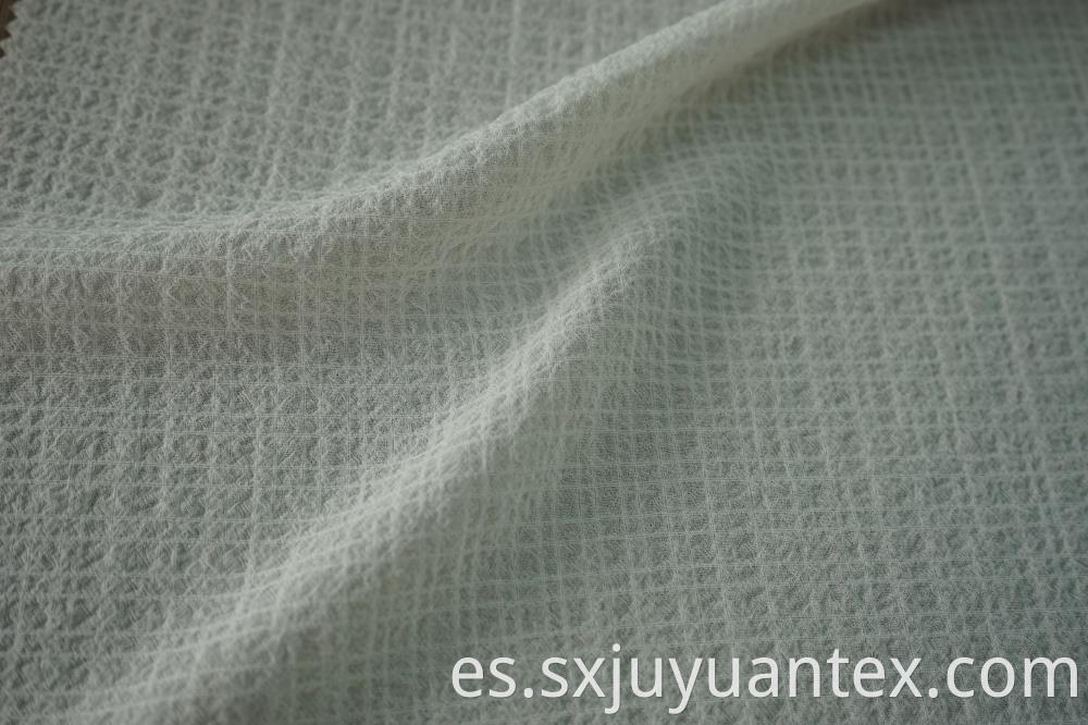 Polyester Spandex Chiffon Check Dyed Fabric